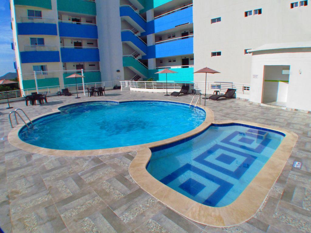 Apartamentos Suiteline Plus - Cerca Al Mar Puerto de Gaira Dış mekan fotoğraf