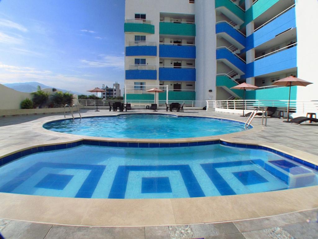Apartamentos Suiteline Plus - Cerca Al Mar Puerto de Gaira Dış mekan fotoğraf